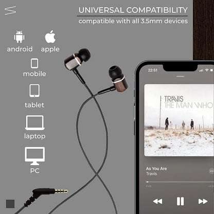 Symphonized Wired Earbuds with Microphone – 90% Noise Cancelling Ear Buds with - Image 4