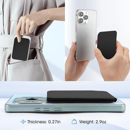 Phone Stand, Foldable Magnetic Phone Tripod, Angle Adjustment & Strong Magnets - Image 5