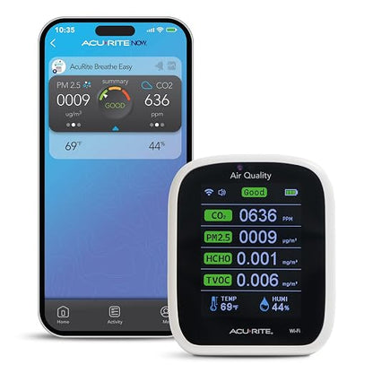 AcuRite Indoor Air Quality Monitor, Air Quality by AcuRite