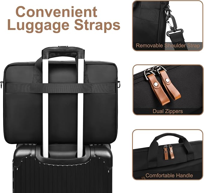 ESTARER Laptop Bag 17-17.3 Inch, Computer Bags - Image 3