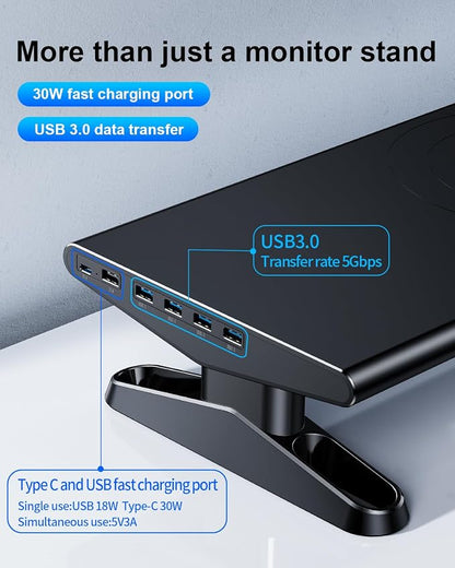 Computer Monitor Stand Riser for Desk - Image 2