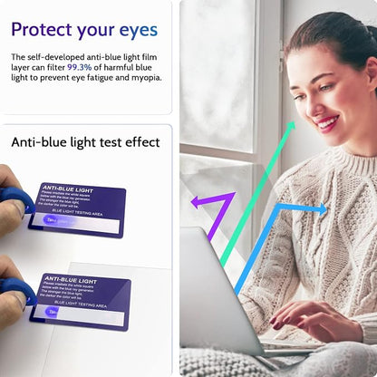 3-Pack Anti Blue Light Screen Protector - Image 2