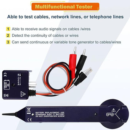 200EP Wire Tracer Circuit Tester, 200EP High Accuracy Cable Tester Amplifier - Image 5