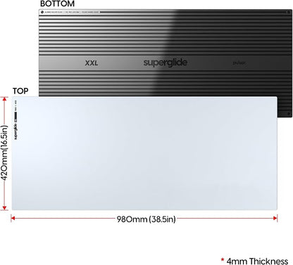 Pulsar - Superglide Premium Glass Mouse Pad XXL ALUMINO-Silicate Glass Surface - Image 6