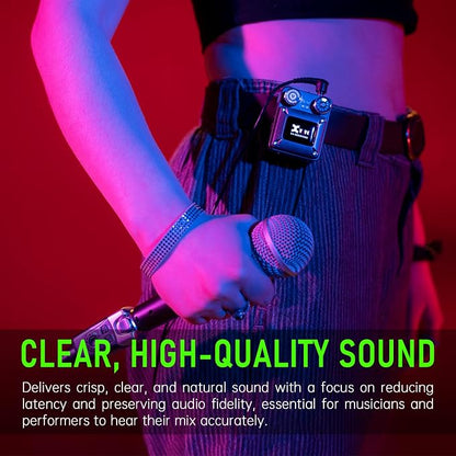 Xvive U4R4 Wireless in-Ear Monitor System Professional IEM System, 1 - Image 4
