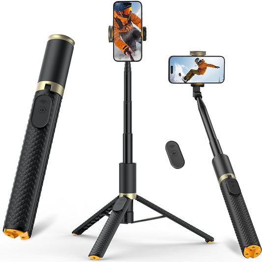 62" Phone Tripod & Selfie Stick, Tripod by Unknown