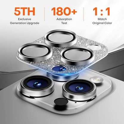 Camera Lens Protector for iPhone 16 Pro Max/16 Pro/15 Pro Max/15 Pro/14 Pro - Image 3
