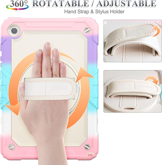 SEYMAC stock Case for Samsung Galaxy Tab A9+ Plus 11'', Full-Body Drop - Image 3