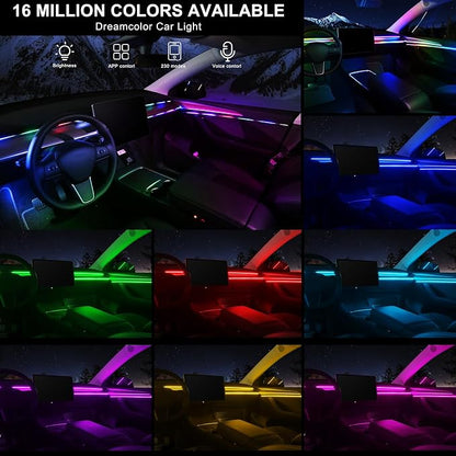 Dreamcolor Acrylic Interior Car LED Strip Light - Image 2