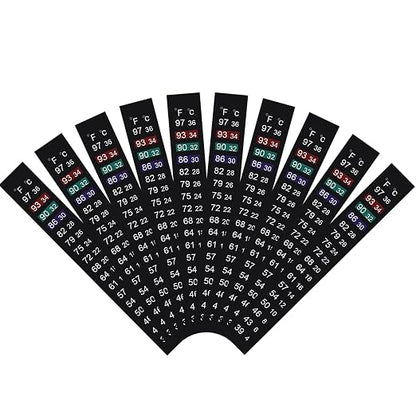Brewing Thermometer Strip Adhesive Strip Thermometer Aquarium Thermometer Strip by JANSAMN