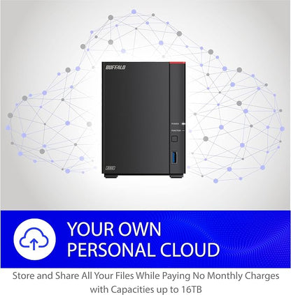 BUFFALO LinkStation SoHo 720 2-Bay Professional Office NAS 8TB - Image 4