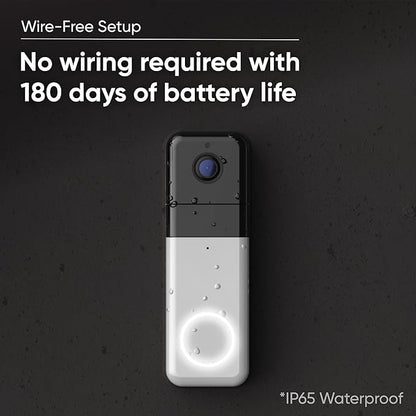 Wyze Wireless Video Doorbell Pro, 1440 HD Video, 1:1 Aspect Ratio: 1:1 - Image 2