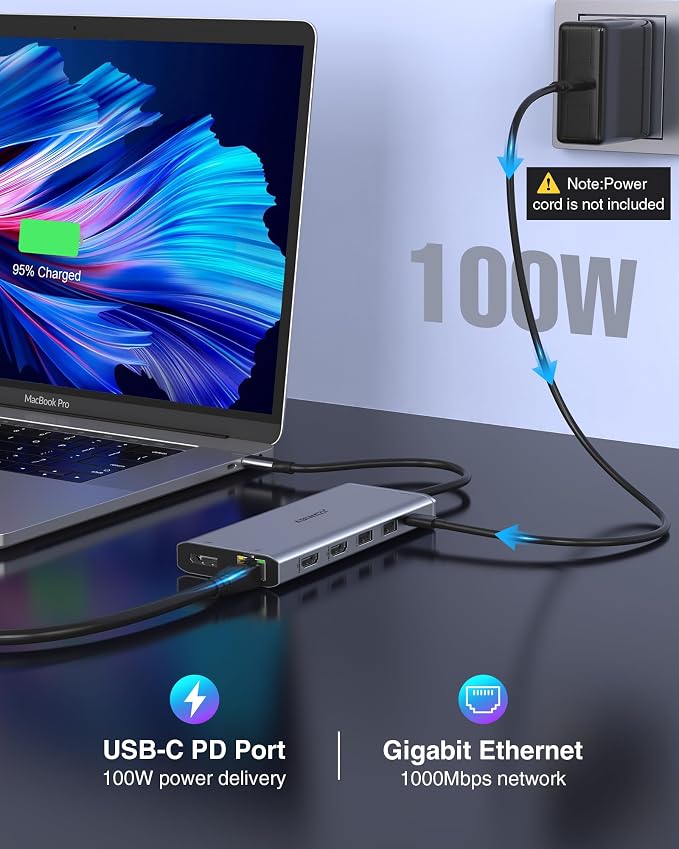 USB C Docking Station Dual Monitor - Image 7