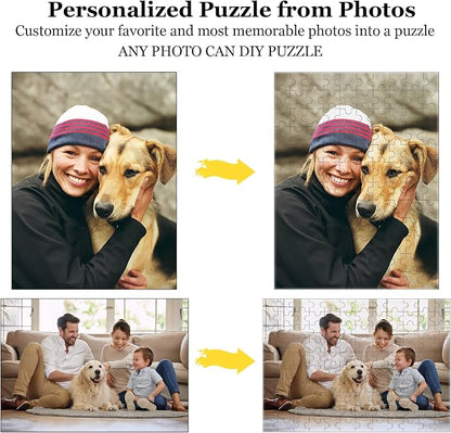 Custom Puzzle 120/200/300/500/1000/1500 Pieces, Personalized Puzzle from Your - Image 3