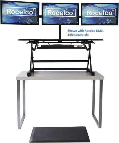 Rocelco 46" Large Height Adjustable Standing Desk Converter - Image 6