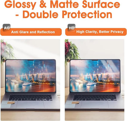 Magnetic Laptop Privacy Screen 15.6 Inch 16:9- Removable Anti-Glare Blue Light - Image 4