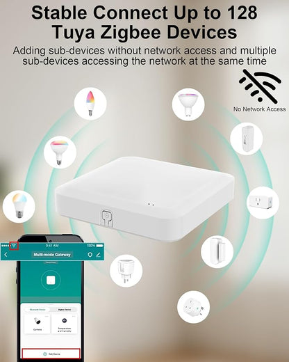 Tuya ZigBee 3.0 Hub/Wireless Gateway, WiFi Smart Home Bridge Remote Controller - Image 5