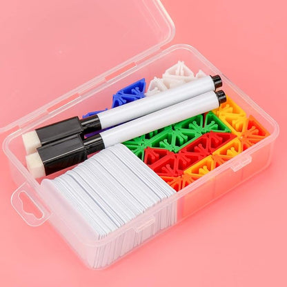 Meetory 112 Pcs Blank Game Board Markers and Game Card Stands - Image 7