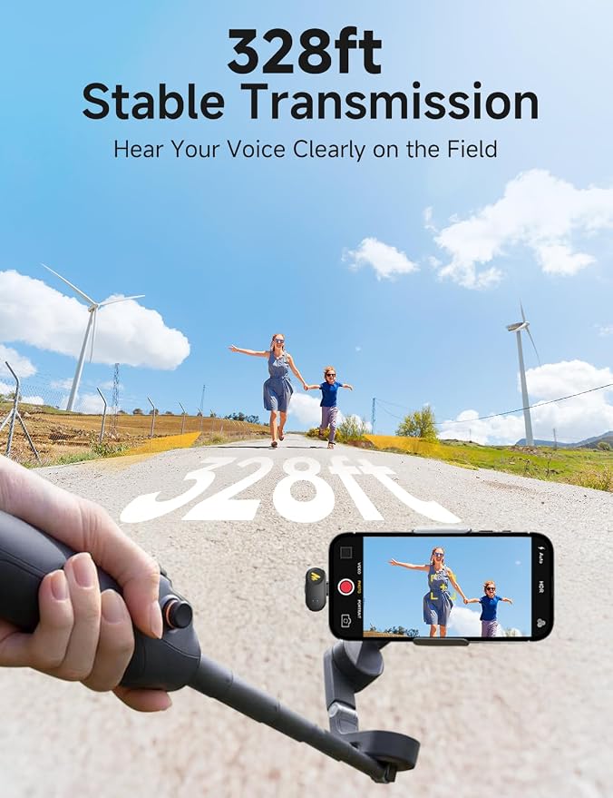 MAONO WAVE T1 Mini Wireless Lavalier Microphone - Image 7