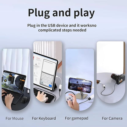 USB C to USB 3.0 Adapter 2 Pack, USB C Male to USB Female OTG Cable - Image 6
