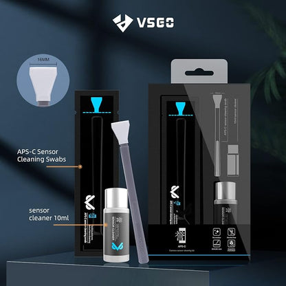 VSGO VS-S02-E APS-C Digital Camera Sensor Cleaning Kit Clean Swab × 10 - Image 2