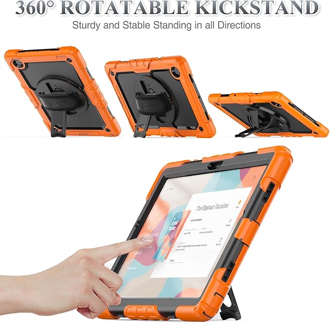 SEYMAC stock Case for Samsung Galaxy Tab A9+ Plus 11'', Full-Body Drop - Image 5