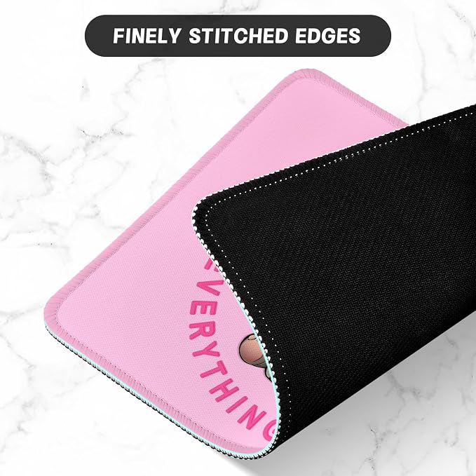 ITNRSIIET Mouse Pad with Stitched Edge Premium Textured Smooth Precise - Image 4