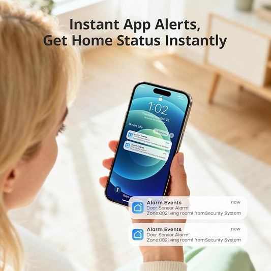 Alarm System for Home Security, WiFi+GSM/4G Compatible - Image 2