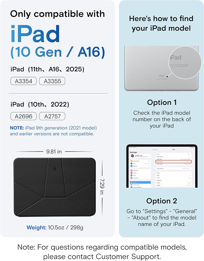 MOFT Dynamic Folio Case for iPad A16 11th Generation 11 Inch 2025/ iPad 10th - Image 2