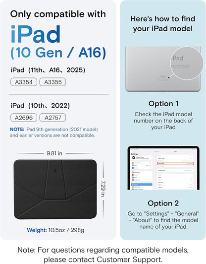 MOFT Dynamic Folio Case for iPad A16 11th Generation 11 Inch 2025/ iPad 10th - Image 2