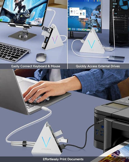 USB C Hub JoyReken, USB C to USB Hub - Image 4