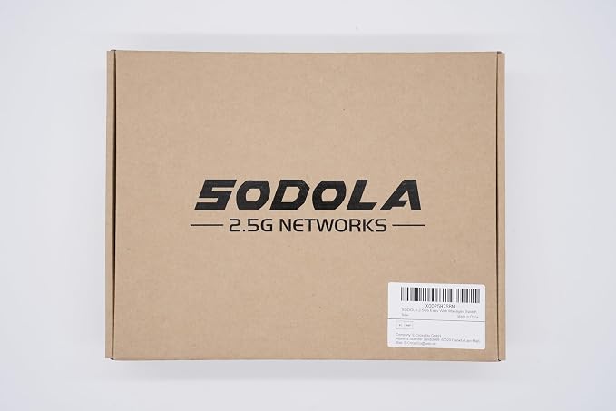 SODOLA 2.5Gb Easy Web Managed Switch, 2x10GBase-T Ports and 4x2.5GBase-T Ports - Image 9