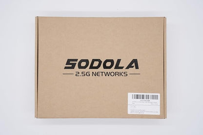 SODOLA 2.5Gb Easy Web Managed Switch, 2x10GBase-T Ports and 4x2.5GBase-T Ports - Image 9