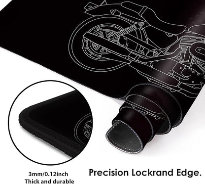 Galdas Gaming Mouse Pad XXL XL Large Long Extended Big Mousepad Non-Slip Rubber - Image 4