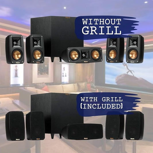 Klipsch Reference Theater Pack 5.1-Channel Speaker System + AVR-S770H 75W - Image 2