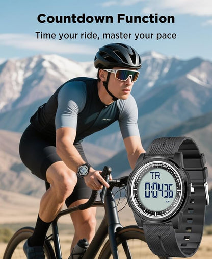 Beeasy Digital Watch for Men Women, 50M Waterproof, Ultra-Thin & Lightweight - Image 9