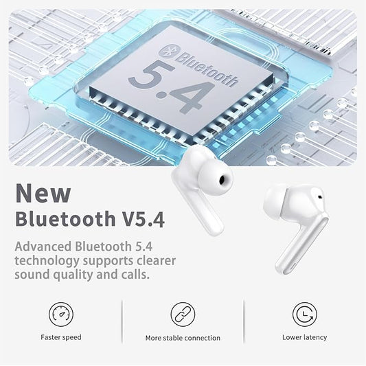 Wireless Earbuds, New Wireless Earphones HiFi Stereo Deep Bass 40H Playtime - Image 2