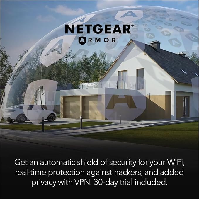 NETGEAR Nighthawk Tri-Band WiFi 7 Router – Security Features, BE12000 Wireless - Image 7