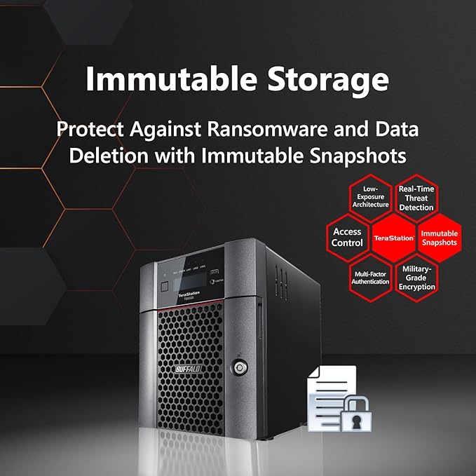 BUFFALO TeraStation 5820DN 8-Bay Business Desktop NAS 32TB - Image 7