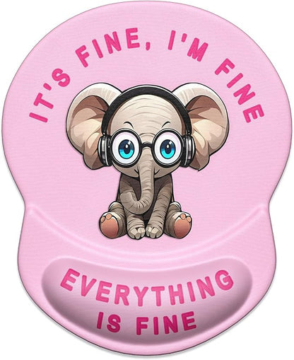 ITNRSIIET Ergonomic Mouse Pad by +ITNRSIIET