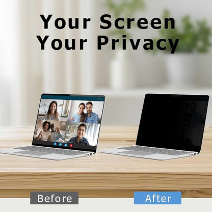 Adeway Magnetic Privacy Screen for Surface Laptop 13 inch, Anti-Glare, 30° Side - Image 4