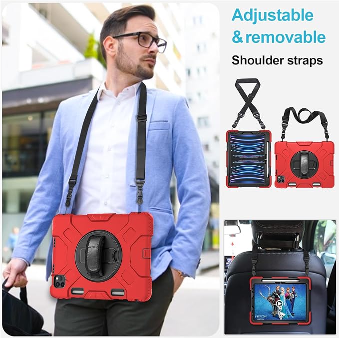 Case for iPad Pro 11 Inch 2022/2021/ 2020/2018: Silicone Cover for iPad 11 Inch - Image 5