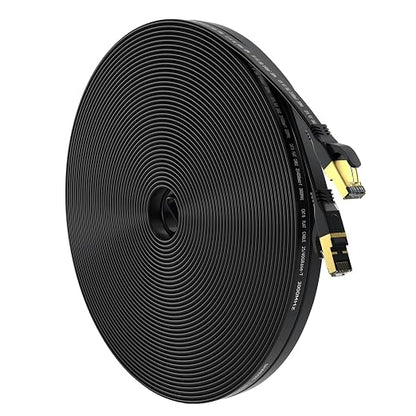 Cat 8 Ethernet Cable 50 FT, Outdoor&Indoor High Speed Heavy Duty Network LAN by Unknown