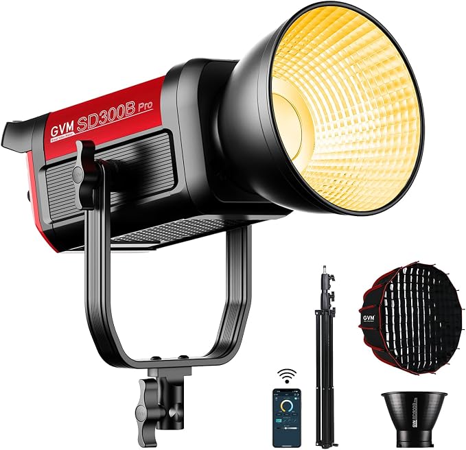 GVM 300W LED Video Light Kit by GVMGreatVideoMaker
