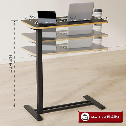 SANODESK Medical Adjustable Overbed Bedside Table - Image 3