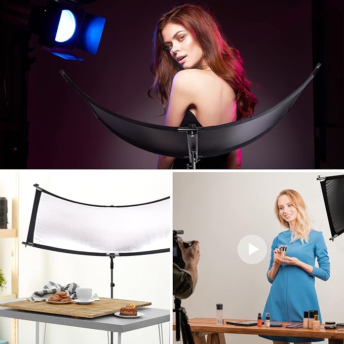 FUDESY Clamshell Light Reflector/Diffuser, Carry Bag - Image 7