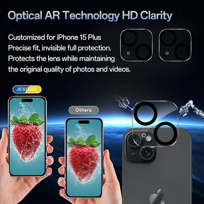 Screen Protector for iPhone 15 Plus, HD Clear, 9H Hardness, No Bubbles - Image 6