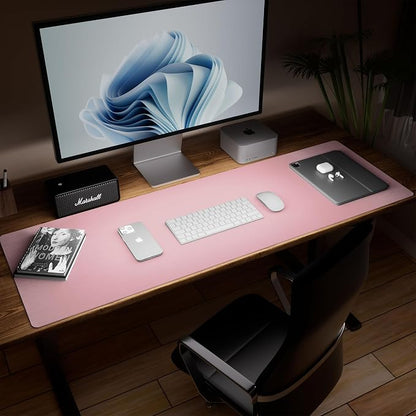 Aothia Leather Desk Pad Protector, Office Desk Mat, Large Mouse Pad, Laptop - Image 7