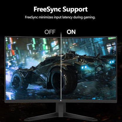 Z-Edge 27 inch Curved Gaming Monitor, FHD 1080P 300Hz 280Hz 240Hz Curved - Image 3