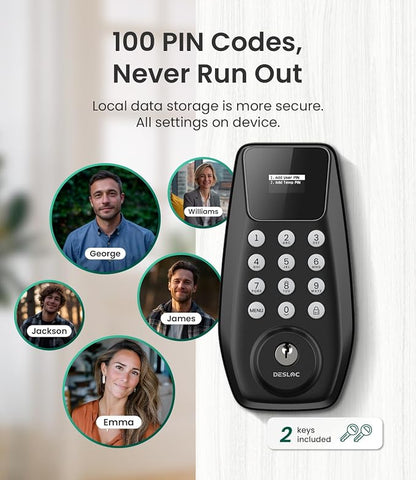 DESLOC C100 Keyless Entry Door Lock - Image 3